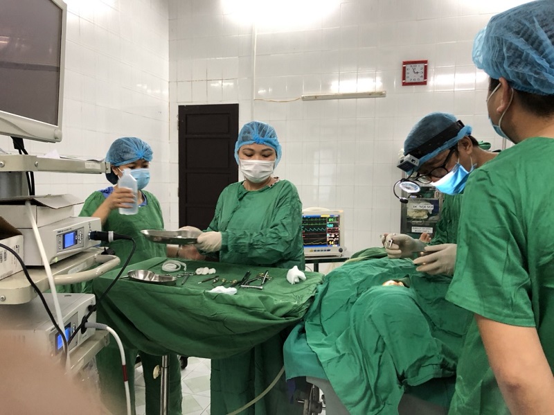 TTYT Hương Trà  được Bệnh viện Trung ương Huế chuyển giao  kỹ thuật mới