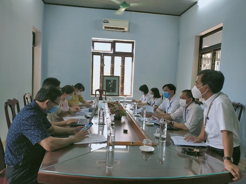 Sở Y tế Thừa Thiên Huế kiểm tra công tác phòng, chống dịch COVID-19 tại TTYT thị xã Hương Trà
