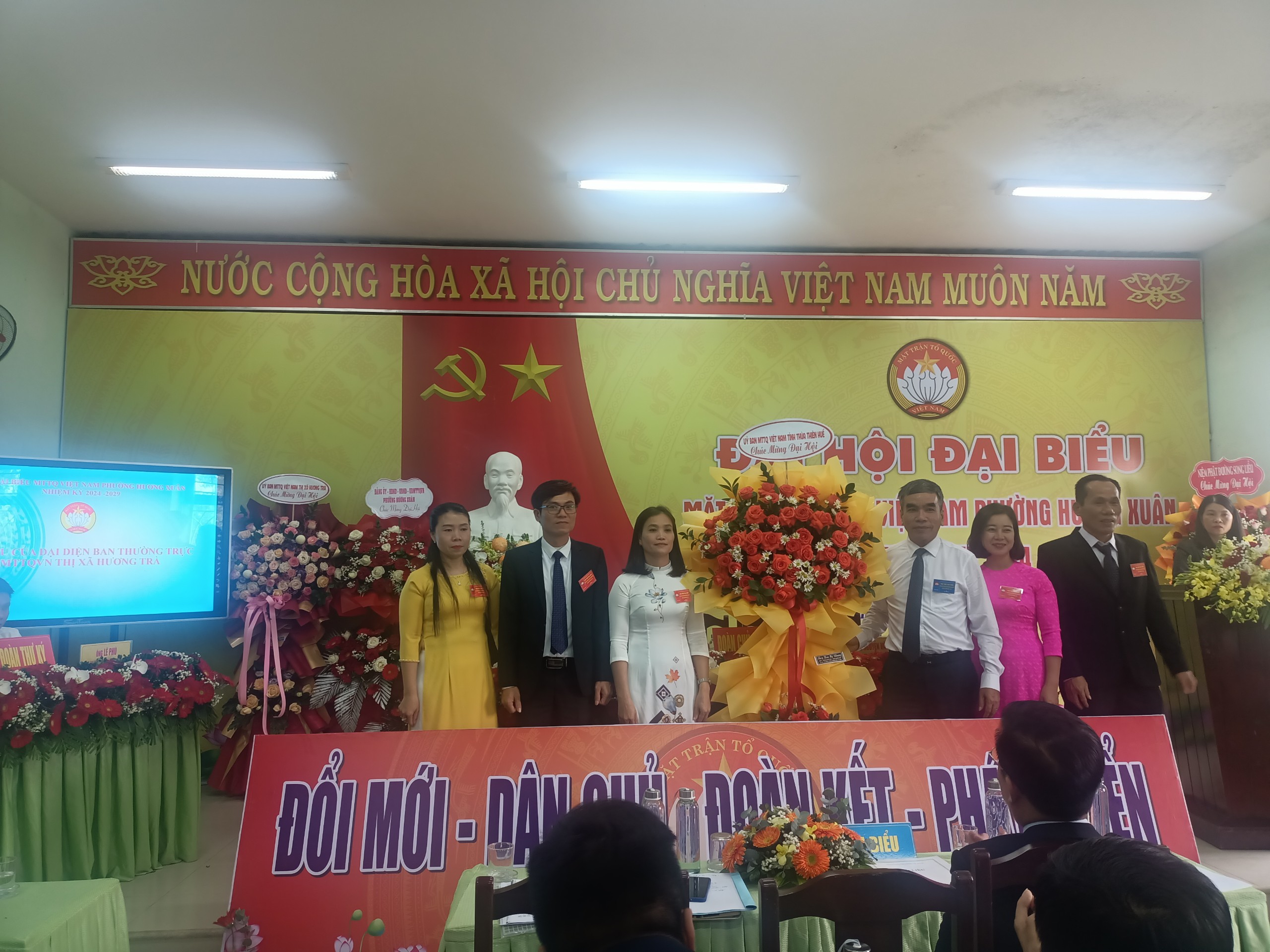 Mặt trận Tổ quốc phường Hương Xuân tổ chức điểm Đại hội MTTQ Việt Nam xã, phường nhiệm kỳ 2024 - 2029