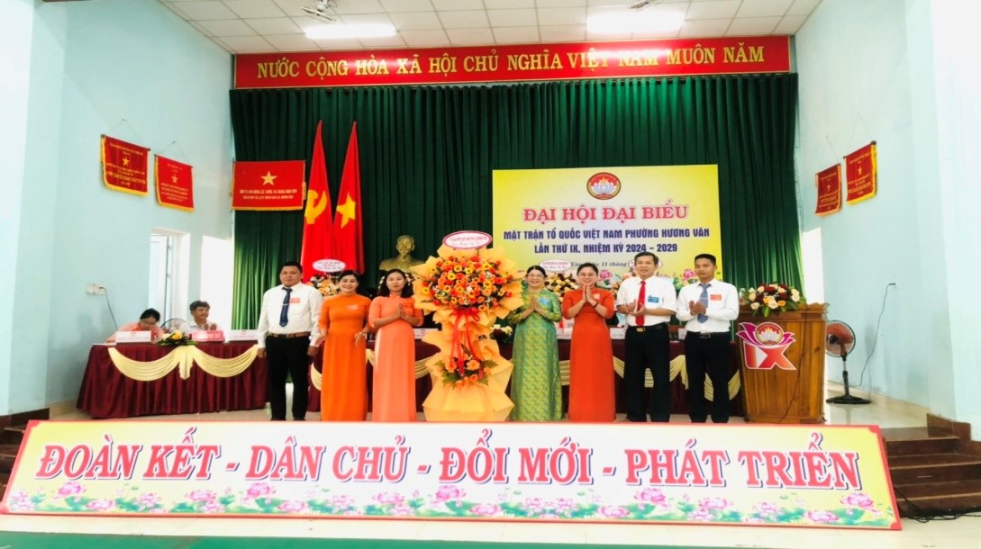 Hoàn thành Đại hội đại biểu Mặt trận Tổ quốc Việt Nam cấp cơ sở, nhiệm kỳ 2024-2029.